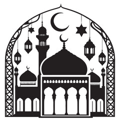 Ramadan vector