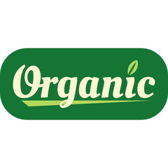 Fototapeta premium Organic logo, stamp, icon vector
