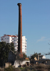 Fototapeta premium Castelo Branco, Beira Baixa, Portugal, January 21, 2018, Views from Castelo Branco