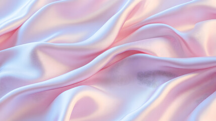 Obraz premium Pink Silk Drape Texture Background, satin, fabric, textile, waves, folds