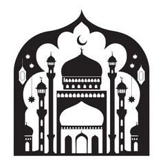 Ramadan vector