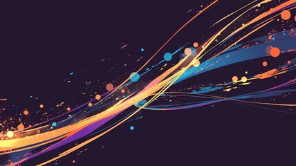 抽象的なデザインアートの背景画像