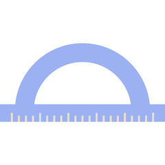 Ruler vector for school