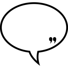Bubble speech vector