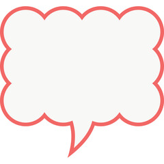 Bubble speech vector