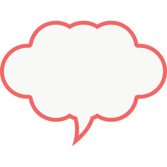 Bubble speech vector