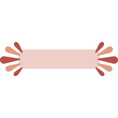 Aesthetic text box vector