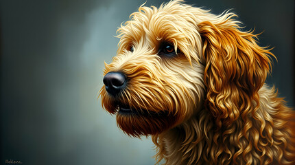 portrait of a dog