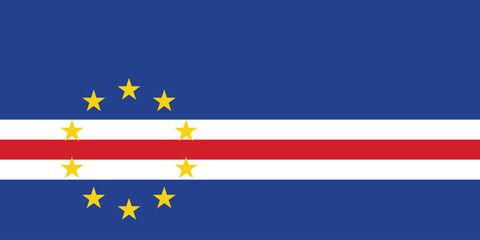 Cape Verde Cabo Verde National Flag