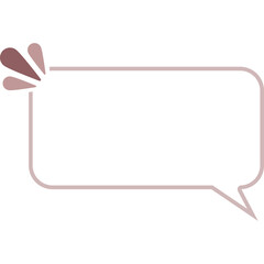 Aesthetic quotes box vector