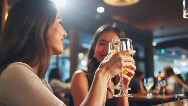 people in the bar