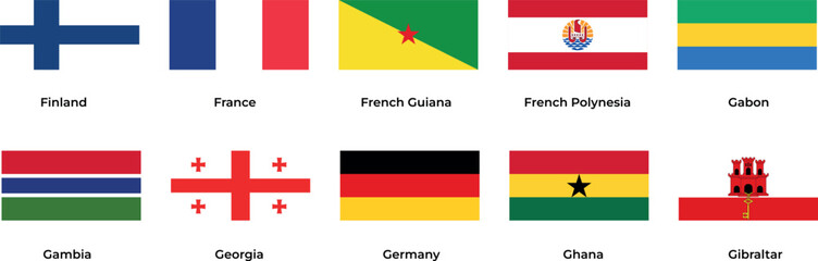 Countries National Flag