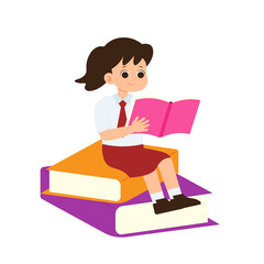 Student Read & Studying Book 1