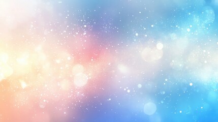 Obraz premium Abstract blue bokeh background with soft blurred light effects, ideal for elegant designs and dreamy visuals 
