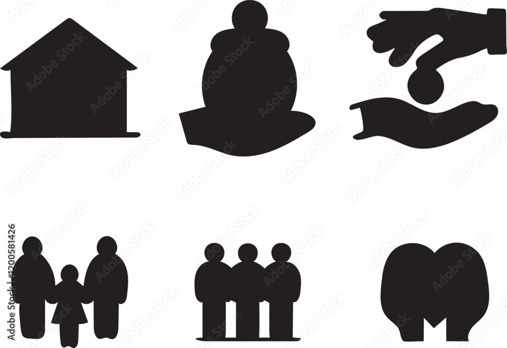 Poster vector and line art graphics for branding and design needs creative vector elements: perfect for sea