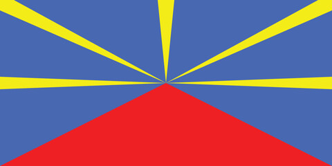 Reunion National Flag