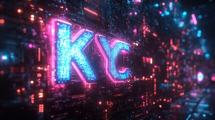 KYC Identification Concept - Know Your Customer - Personal Information Verification and Authentication in Technology
