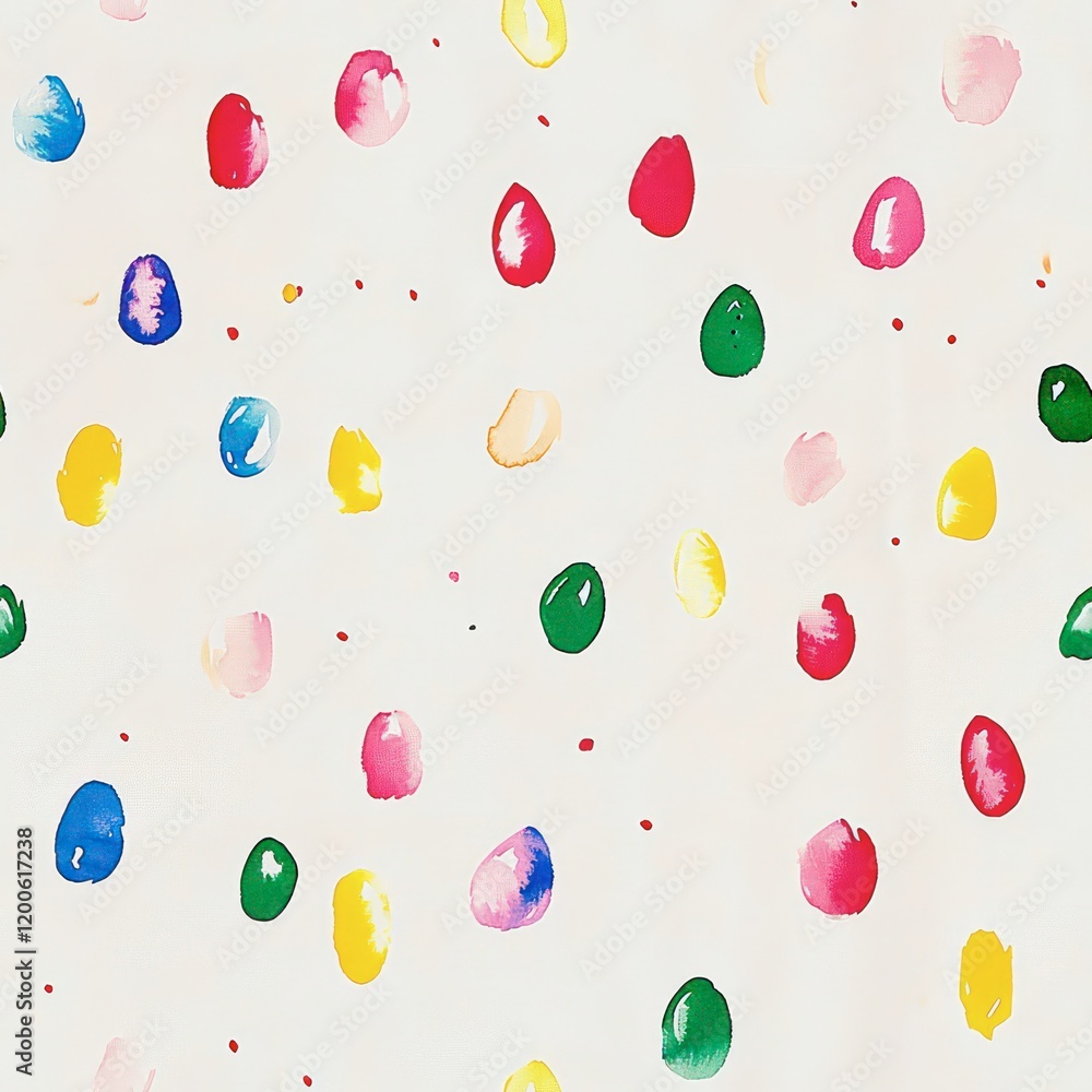 Poster colorful paint dots scattered creatively on light background creating a playful and modern pattern w