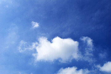 blue sky with clouds