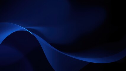 a close up of a blue wave on a black background,