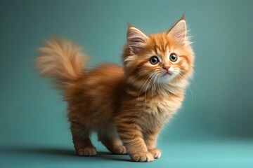 Obraz premium a cute cat.