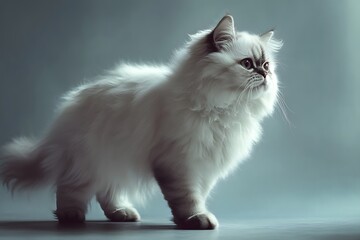 Fototapeta premium a cute cat.