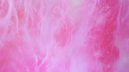 Fototapeta premium Abstract Pink and White Swirling Ink Fluid Art
