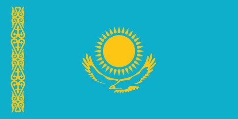 Kazakhstan National Flag