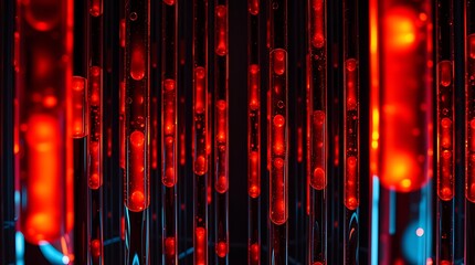 fractal glass with abstract shapes, modern, wallpaper, presentation