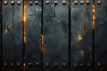 Fototapeta premium Charred Wood Texture Traditional Japanese Preservation Technique Sho Sugi Ban