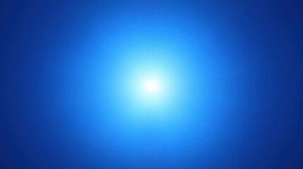Obraz premium Bright white light on blue gradient background. Ideal for website backgrounds, presentations, or adding a calming, serene mood to designs.