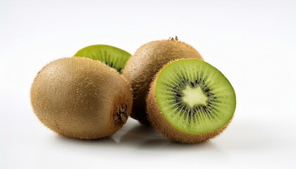 Fototapeta premium Fresh, juicy kiwis ready to eat.
