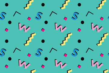 Turquoise Seamless Background