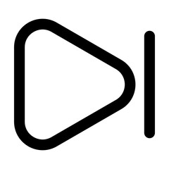 backward forward icon vector illustration style