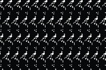 China Peacock Background