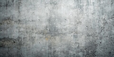 Fototapeta premium Grey Concrete Background Texture with Subtle Patterns and Right-Sided Copy Space for Design Projects, Industrial Themes, and Abstract Art Applications