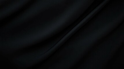 Obraz premium Deep Black Fabric Texture