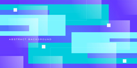 Abstract colorful overlap 3D background with green and blue color background design. Simple square pattern. Eps10 vector