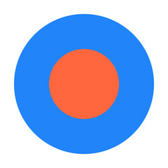 Record Stop Disk icon vector illustration style