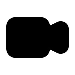 video record icon vector illustration style