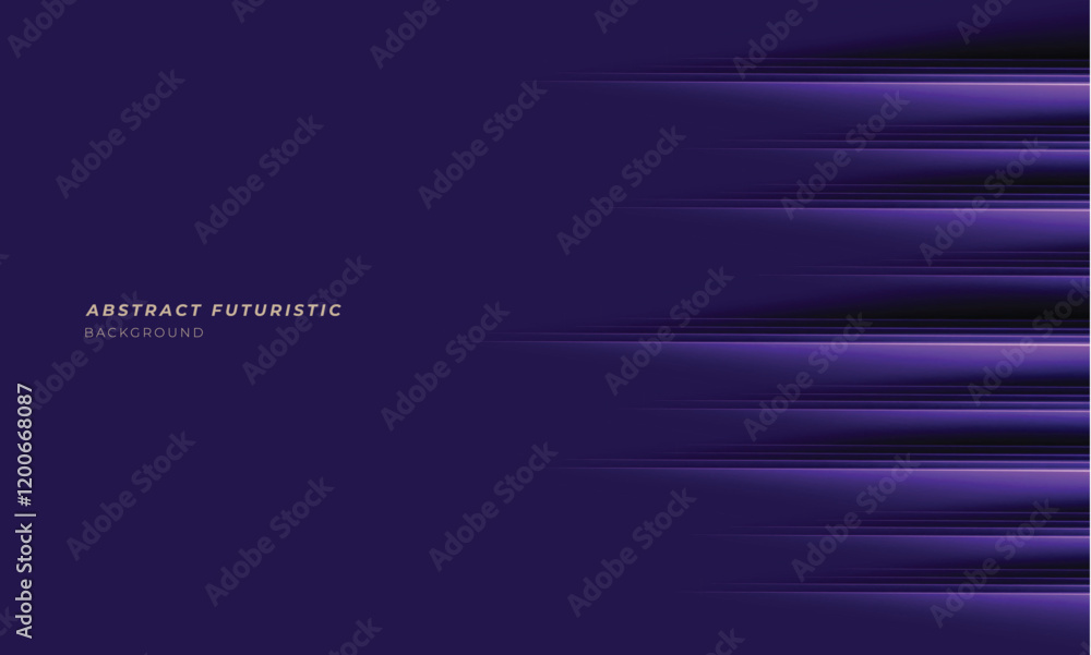 Wall mural abstract dark background with lines. vector illustration for your design. eps10