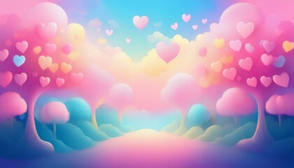 Valentine's day themed background