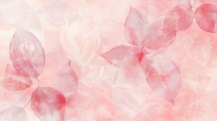Fototapeta premium Delicate Abstract Floral Pattern in Pastel Tones for Elegance