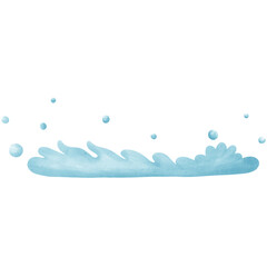 Watercolor Dragon Boat  Chinese festival 