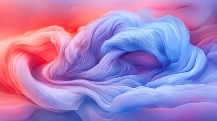 Obraz premium Vibrant Underwater Wonderland, a mesmerizing scene filled with swirling colors, showcasing the beauty and diversity of marine life in motion.