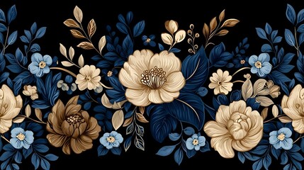 Fototapeta premium Vintage Thai Textile Art, intricately woven patterns showcasing traditional motifs and vibrant colors, reflecting rich cultural heritage and craftsmanship.