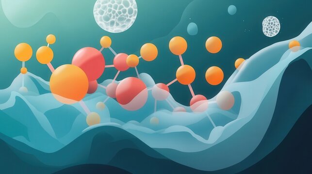 decomposition reaction of hydrogen peroxide into water and oxygen gas, emphasizing the role of catalysts like manganese dioxide