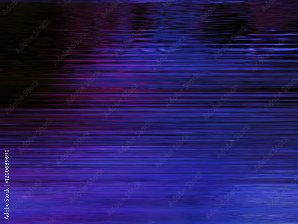 Poster abstract background features flowing purple and blue lines with subtle texture, creates a dynamic an
