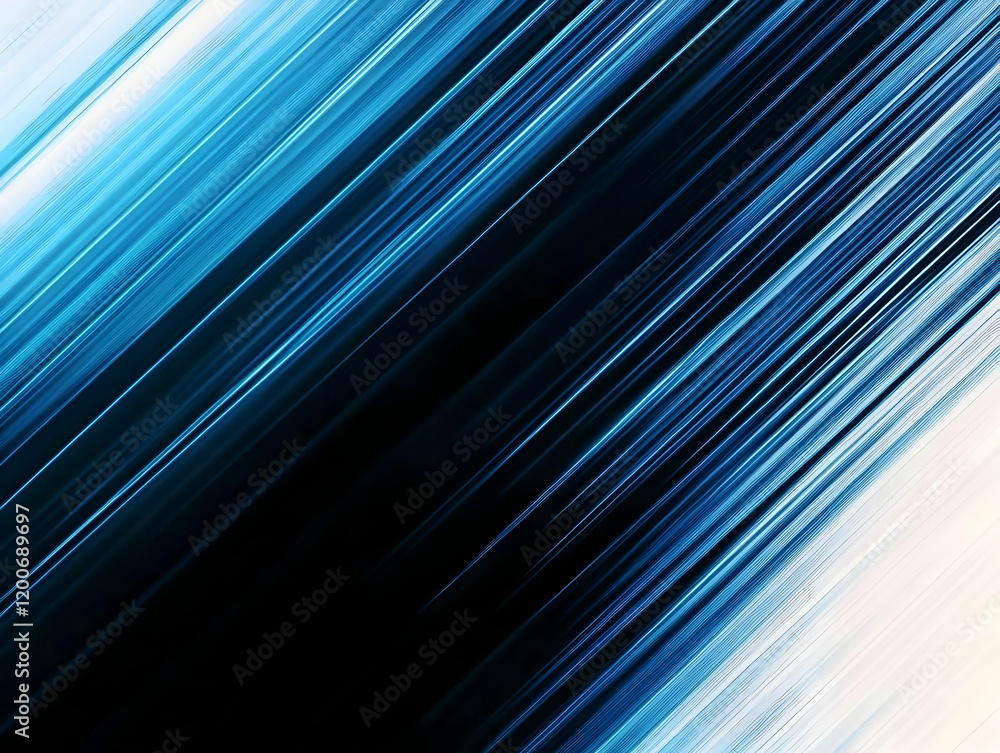 Poster abstract blue diagonal lines background creates a dynamic and modern visual with a sense of speed an