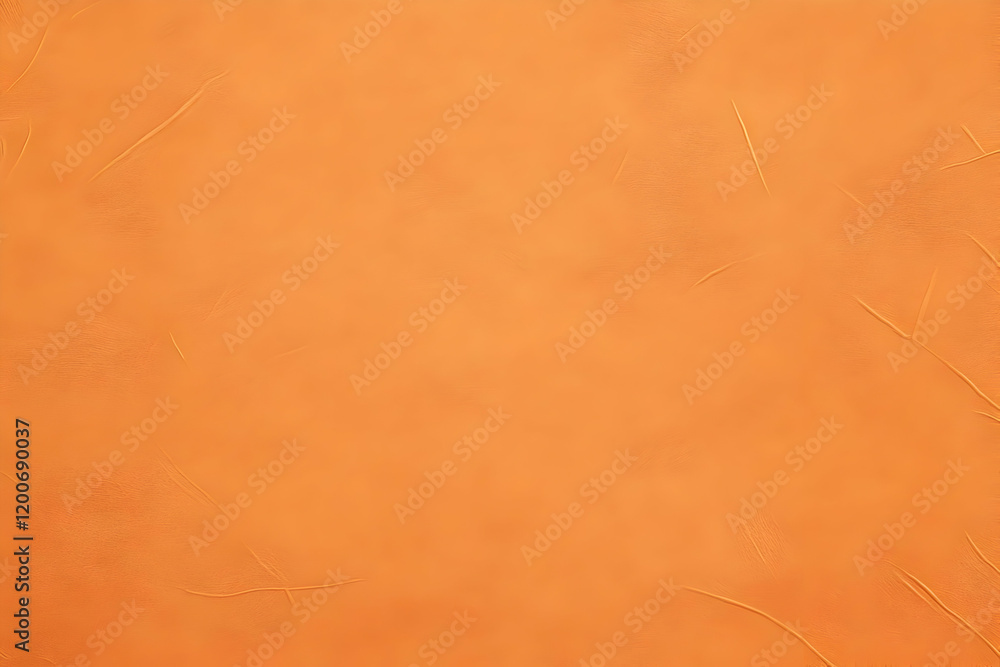 Poster orange textured background creates a smooth and versatile design surface.